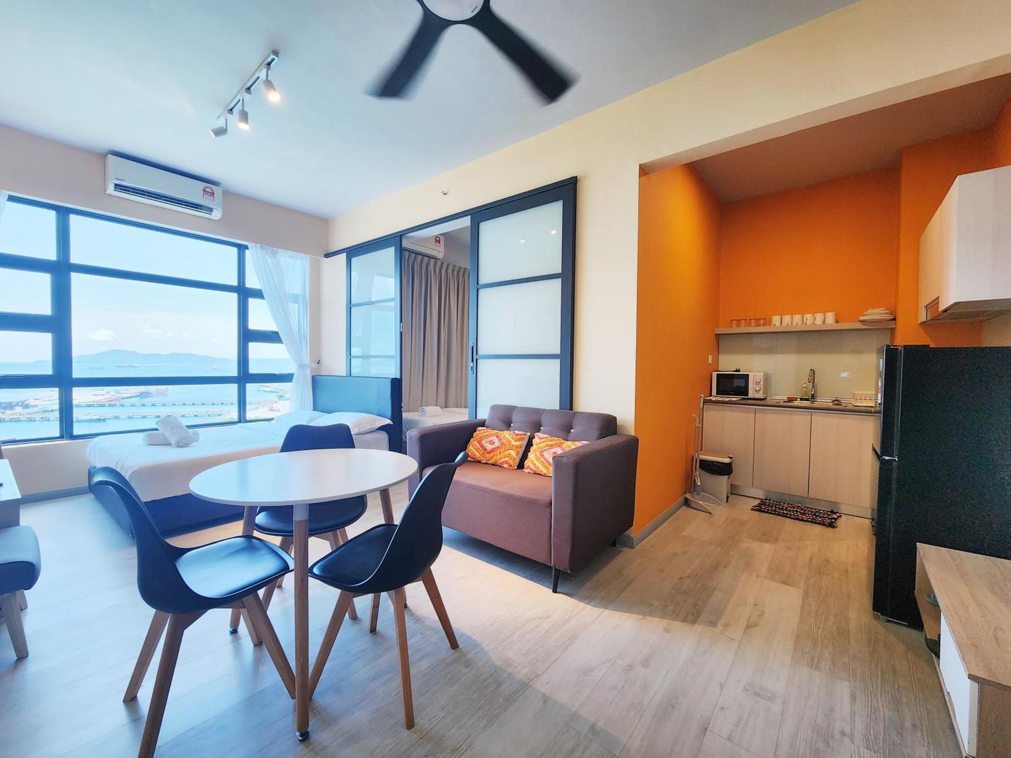 Jesselton Quay Kota Kinabalu City Centre By Lw Suites Habitación foto